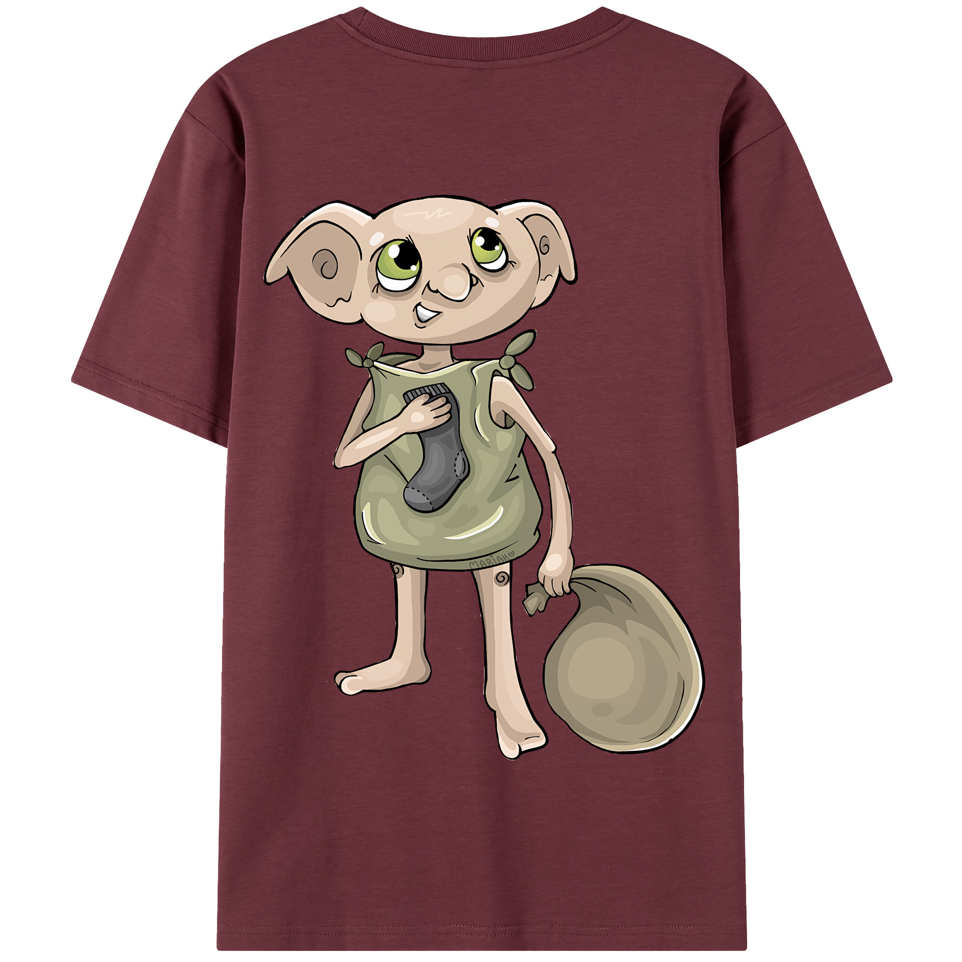（画像用） Harry Potter ハリー・ポッターシリーズ 綿100％半袖Tシャツ（背面プリント）